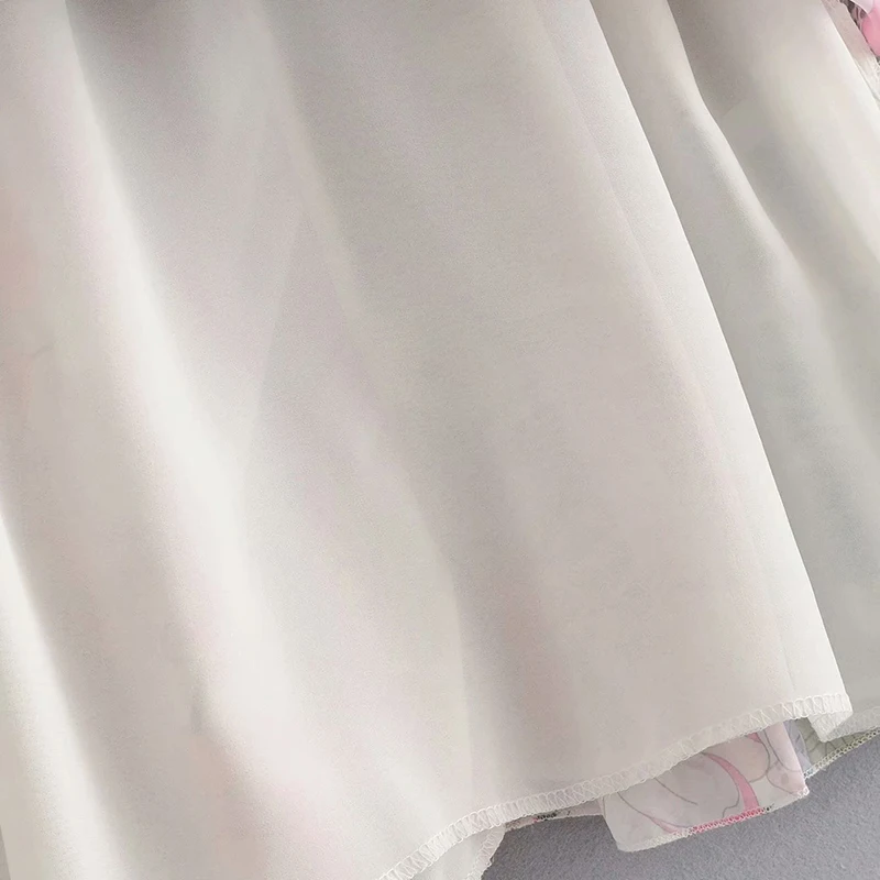 Za 2019 women dress silk floral print fashion ins dress bow sashes draped turn-down collar dresses female vintage vestidos
