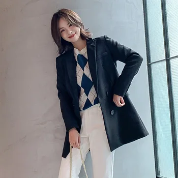 

Small suit jacket women's new autumn leisure suit loose suit in 2019