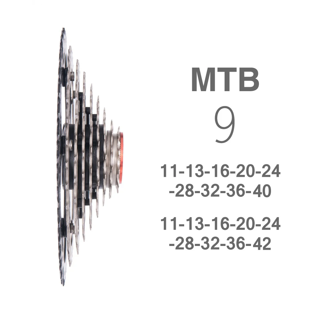 ZTTO MTB 9 скоростей 11 40T 42T кассета 42 велосипед Freewheel 40 s для M430 M4000 высококачественный