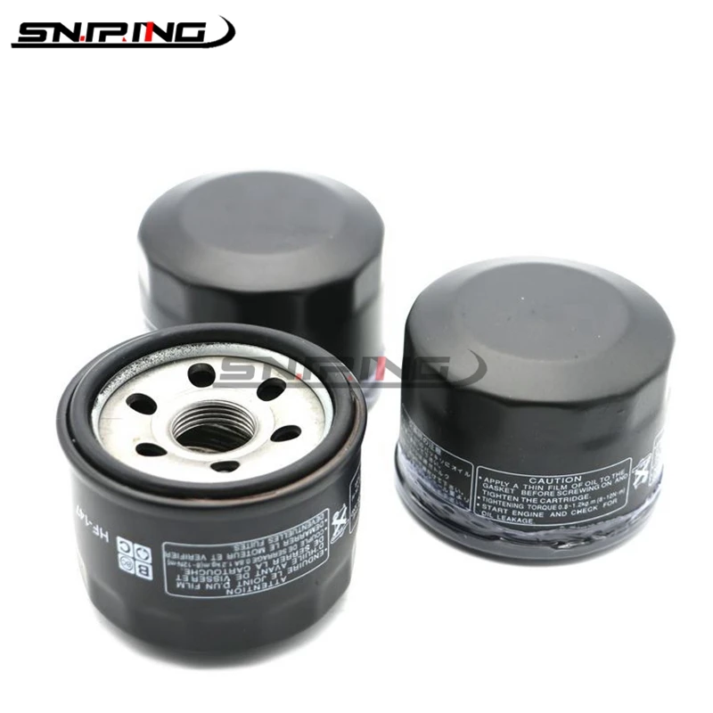 Motorcycle Engine Oil Filter For Yamaha Tmax500 Tmax530 XP500 XP530 XVS1300 FZS600 YFM660 Oil Grid Filters