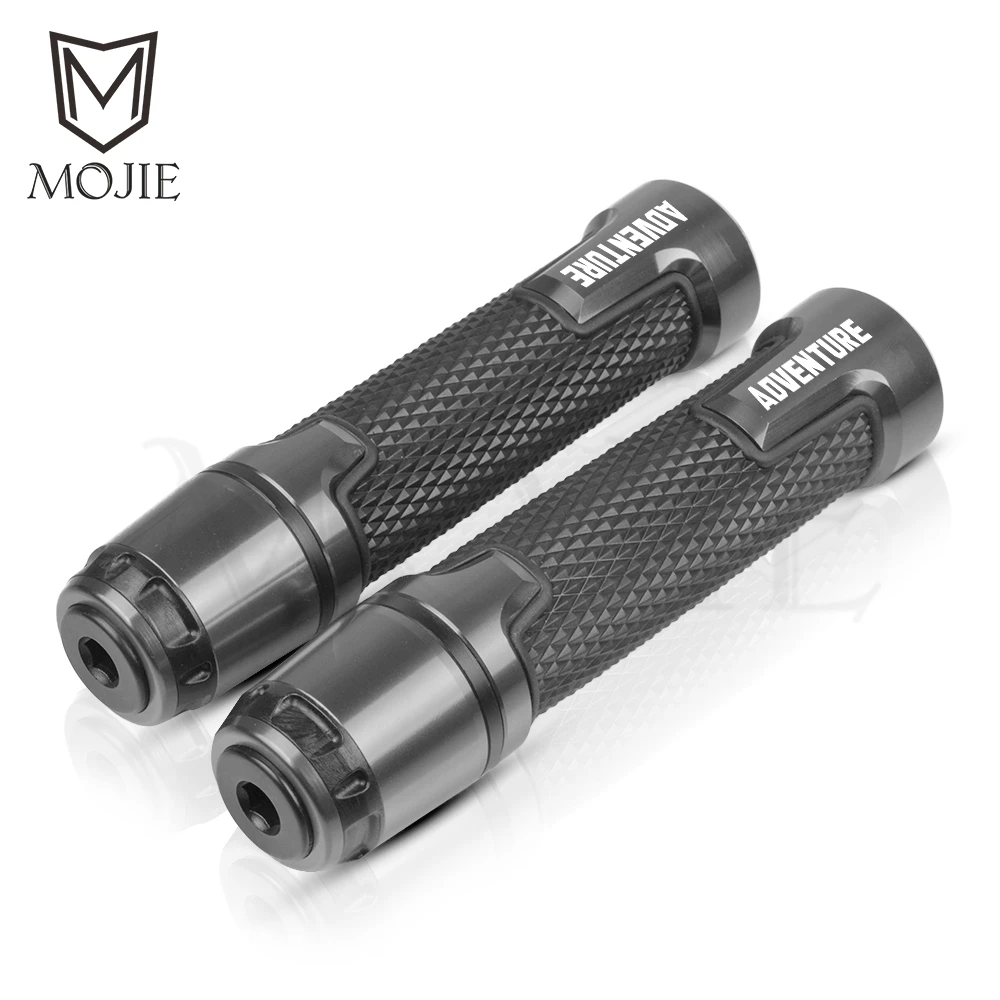 Gray Мотоциклетные Ручки Чехол слайдер Кепки рука бар конец для KTM 390 790 990 1050 1090 1190 Приключения R 1290 супер Приключения - Цвет: Gray