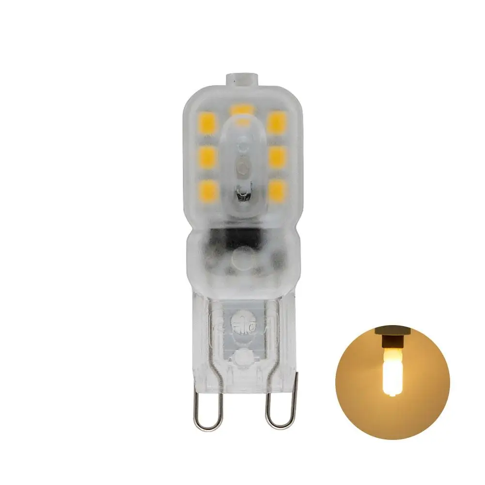 14/22 LED G9 Corn Light Energy Saving Lighting Decorative Bulb 3W 5W 220V SMD2835 LED G9 Lamp Bulb for Living room Bedroom - Испускаемый цвет: 14LED Warm 1PC