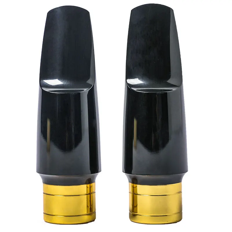 BATESMUSIC Alto Sax Saxophone Mouthpiece Metal with Mouthpiece Pads 5C/6C Saxophone accessories