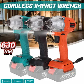 

Impact Wrench 630NM High Torque Brushless Cordless Impact Wrench Electric Wrench and Socket without Bettery Suitable For Makita