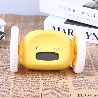 Yellow Светодиодный Будильник для бега, мобильный игровой ночной Светильник Nixie, цифровые настольные часы, многофункциональные сенсорные прикроватные настольные часы для спальни, подарок - Цвет: Yellow