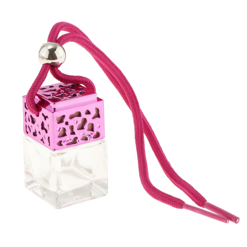 Car Air Freshener Perfume Bottle Smell Odor Hanging Bottle Pendant Aroma Diffuser Air Freshener Car Accessories Gift