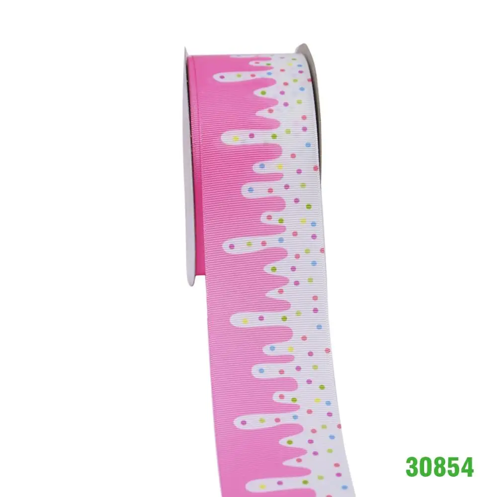 DIY ремесло поставляет мультфильм персонаж напечатанный grosgrain ленты, атласная лента 50 ярдов. 30739 - Цвет: 30854