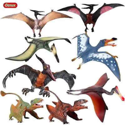 

6CS Jurassic simulation solid pterosaur model toy set M-12017