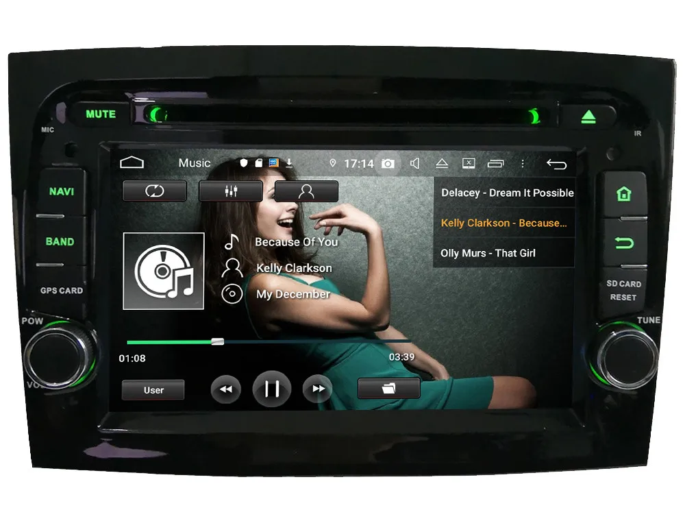 Klyde 4G wifi Android 9,0 Восьмиядерный 4 Гб ОЗУ 64 Гб ПЗУ BT DSP автомобильный dvd-плеер Радио Стерео gps ГЛОНАСС для Fiat Doblo II