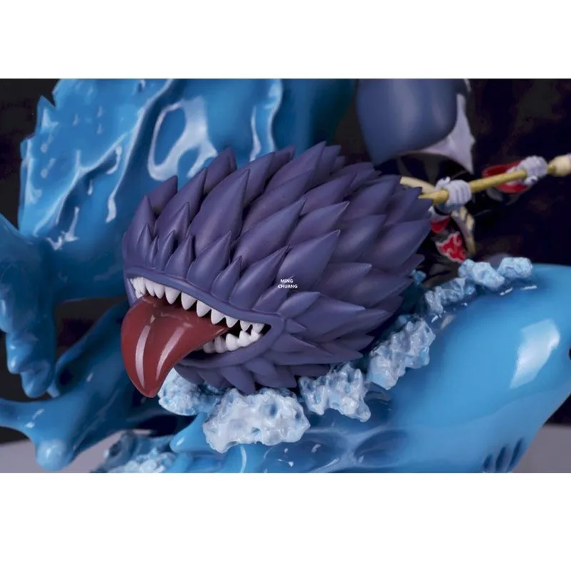 11 "Аниме Наруто статуя Акацуки бюст Hoshigaki Kisame полная длина портрет самехада анимационная фигурка GK игрушечная коробка 27 см V570
