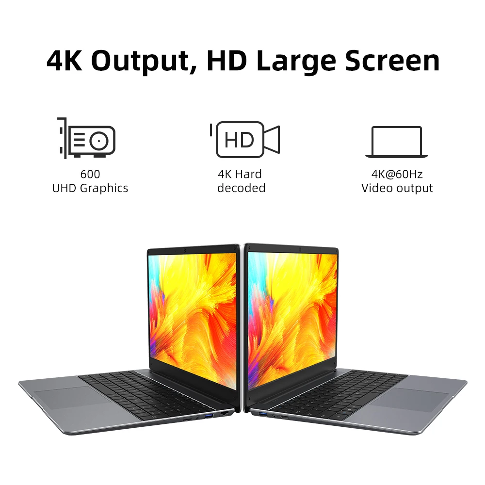 Ноутбук CHUWI HeroBook Plus 15 6 дюйма LPDDR4X 12 Гб 256 ГБ SSD Intel Celeron J4125 четырехъядерный Windows 10