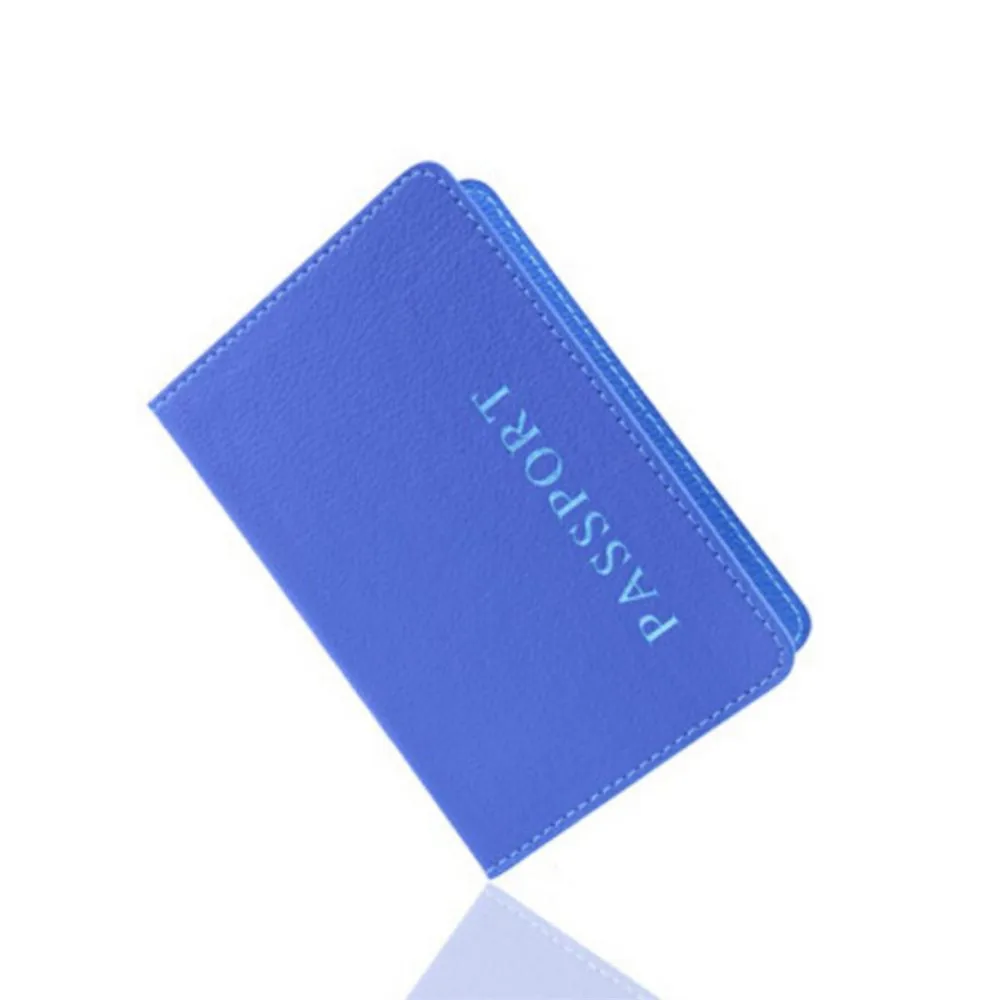 Dark Blue Обложка для паспорта, Обложка для паспорта, чехол для карточек унисекс, держатель для карт - Цвет: Dark Blue