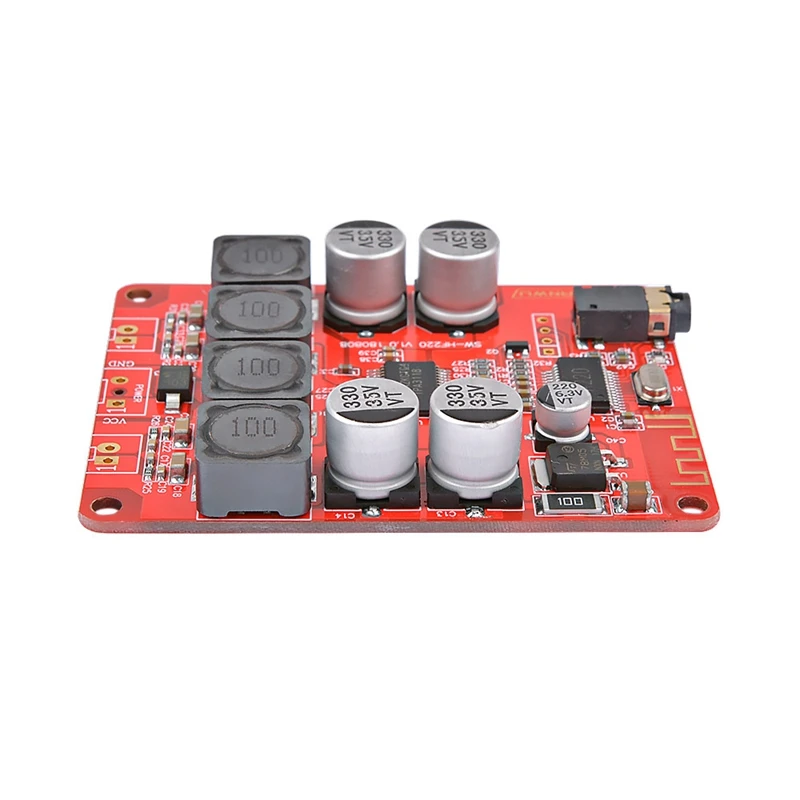 Bluetooth 5,0 приемник Tpa3118 стерео цифровой 2X30 Вт Dc 8 в до 26 в усилитель мощности платы Hi-Fi для динамика