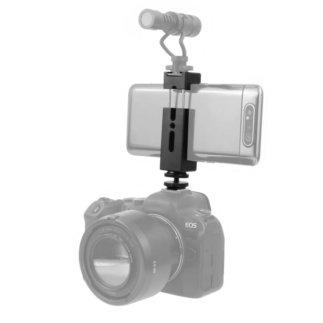 Зажим для мобильного телефона максимальная ширина 84 мм кронштейн вспышки с