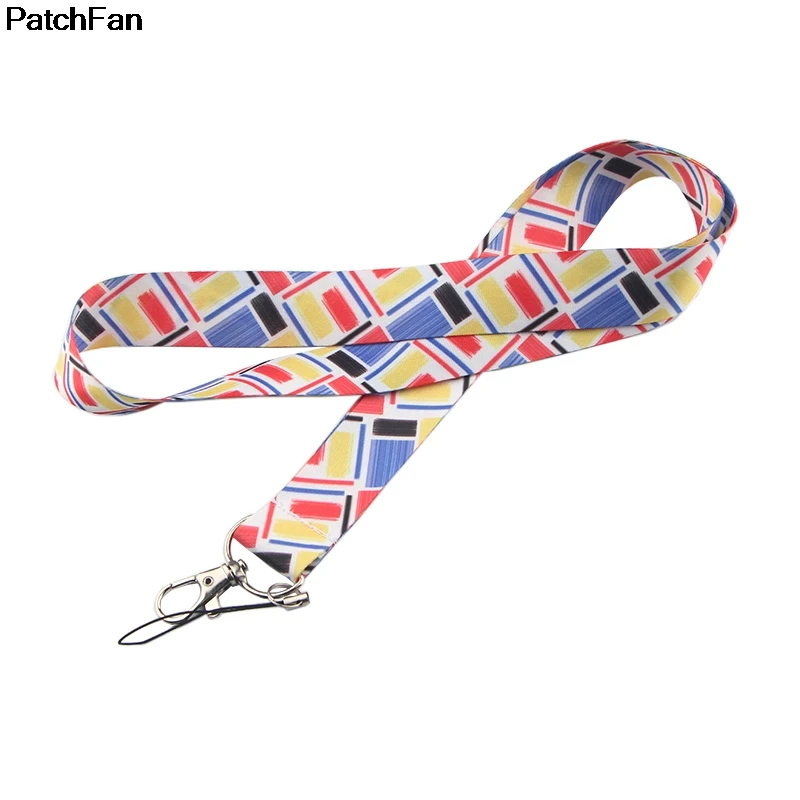 A2377 Patchfan новейший окрашенный шнурок для ключей телефонов USB флэш-накопители ключи брелки кличка значок тега держатели лямки