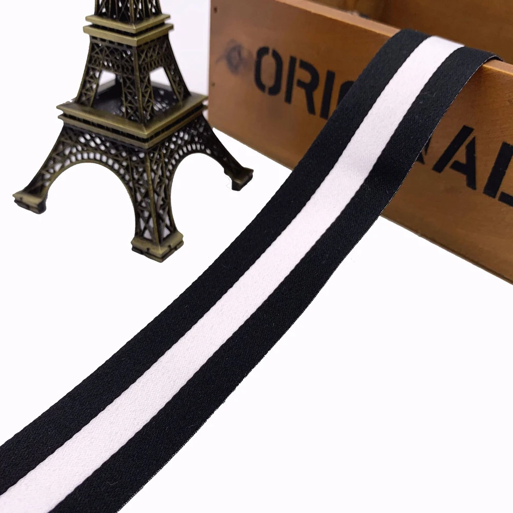 12 pcs Black White Pennants 1M Black White Ribbon Hang Garland Decoration Supplies Bunting Banner birthday party Flags