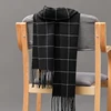 2022 Plaid Winter Men's business Scarf Women Warm classic lattice Scarves Fashion Casual Scarfs popular Cashmere Couple scarf ► Photo 2/6