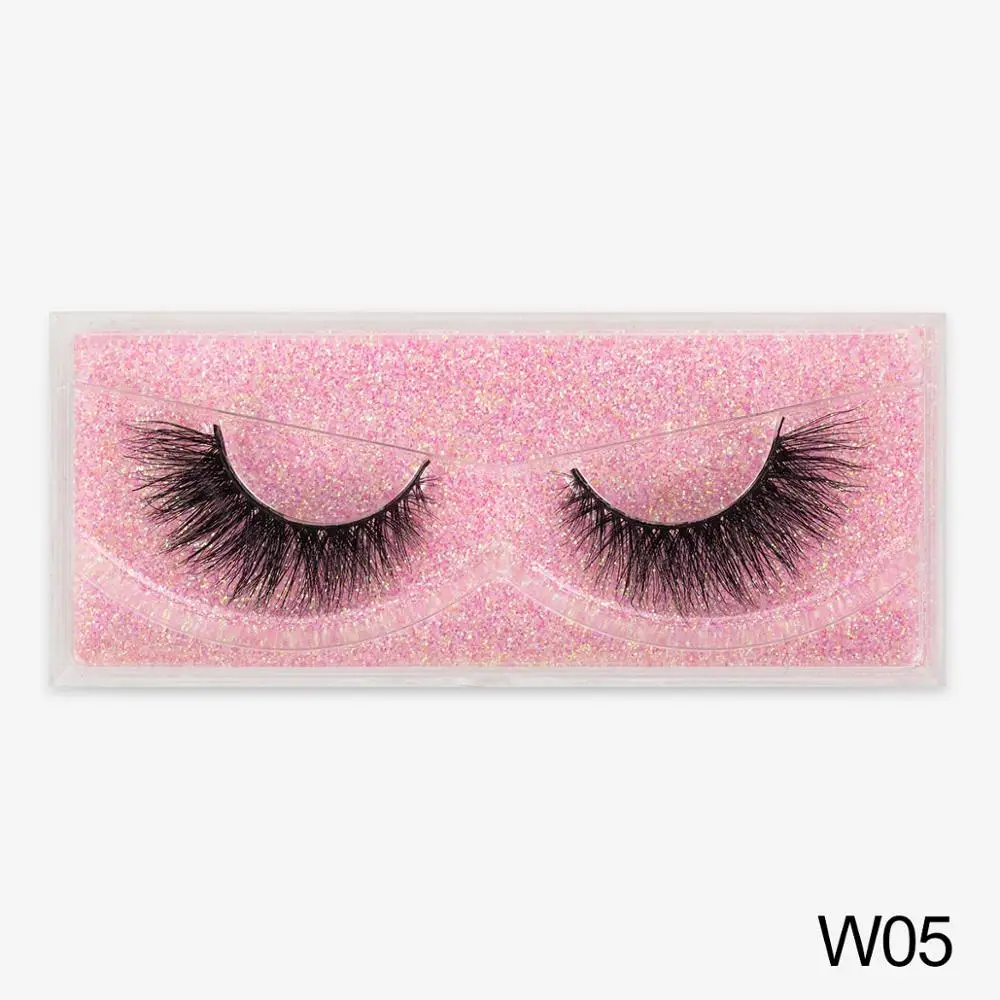 W05 DYSILK норковые ресницы 3D норковые ресницы безжалостные ресницы ручной работы многоразовые натуральные ресницы Популярные Накладные ресницы для макияжа - Цвет: W05