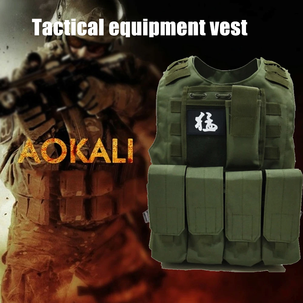 Мужская мода спецназ жилет открытый Waistcoatmen боевой 4 цвета тренировочная одежда Средний код реальные люди Wargame поле