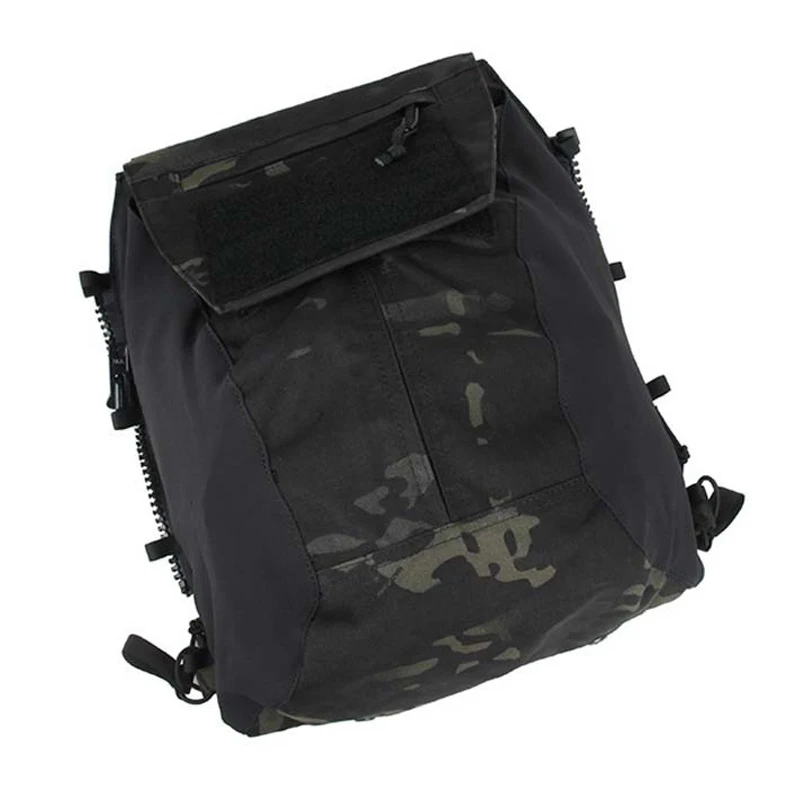 Multicam Black TMC военный 2,0 Сумка-накладка Сумка тактический жилет на молнии сумка Мультикам импортная ткань тактические аксессуары для жилетов - Цвет: Multicam Black