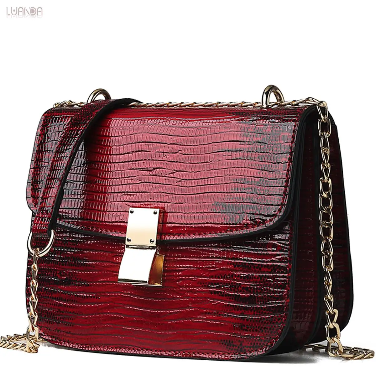 Famous Brand Crossbody Bags For Girl Lady PU Leather Shoulder Bag Women