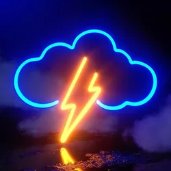 Led Neon Light Acrylic Usb/ Battery Glow Colorful Home Decor Wall Light Indoor For Living Kids Room Bar Bedroom Room Party