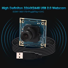 8MP 3840x2880 IMX179 сенсор мини USB веб-камера видео модуль камеры безопасности USB2.0 интерфейс