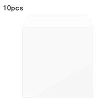 10 шт./пакет ПВХ двухсторонняя Защитная записывающая муфта плоская открытая верхняя сумка Обложка для 12 ''LP 2LP виниловые пластинки