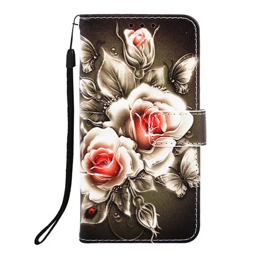 O Для samsung Galaxy A7 Мультфильм кожаный чехол Funda для samsung Galaxy A10 A10e A20 A20e A30 A40 A40s A50 A70 чехол Coque - Цвет: O