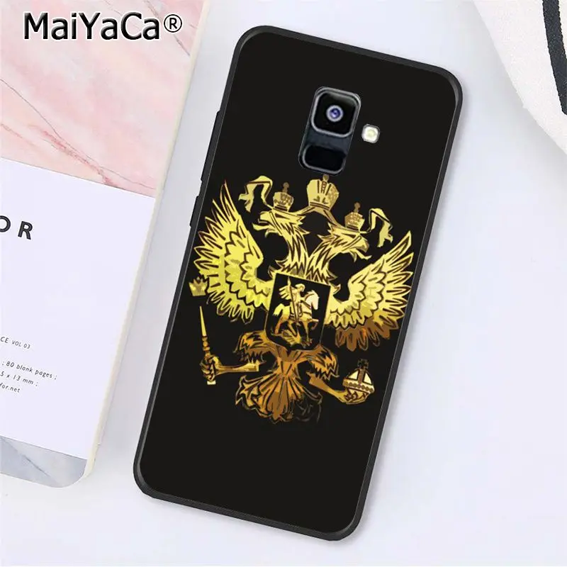 MaiYaCa Армении Албании флаг России эмблема чехол для телефона для samsung Galaxy A7 A8 A6 плюс A750 A9 A50 A70 A20 A30 A40 - Цвет: A10