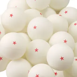 

Celluloid a Star Ping Pong Struggle White Yellow Manufacturers Wholesale Large Amount Favorably
