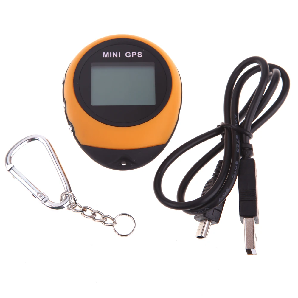 Мини навигатор GPS туристический компас Брелок PG03 GPRS USB гид перезаряжаемый трекер