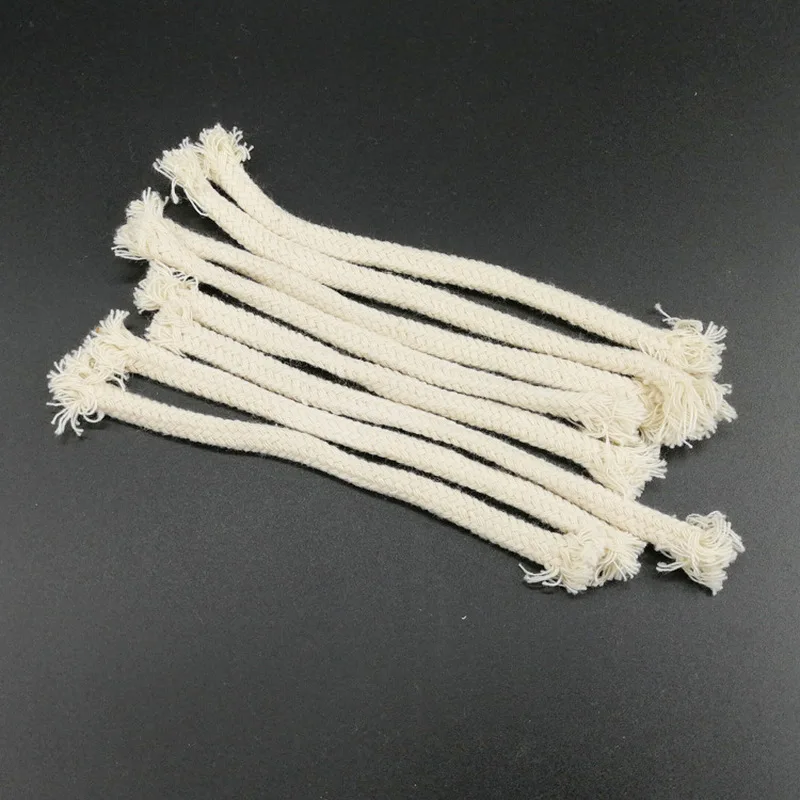 5pcs 15cm Round cotton wick Teaching Equipment Alcohol lamp Burner Wick Chemical Laboratory Supplies