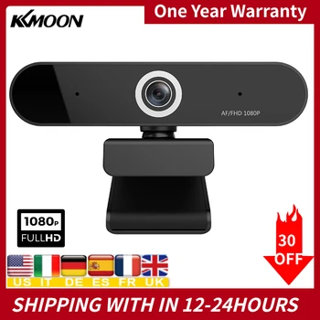 

Wide Angle 1080P HD Webcam auto focus Live Web cam USB Web Camera with Double Microphone for PC Laptop Desktop Office