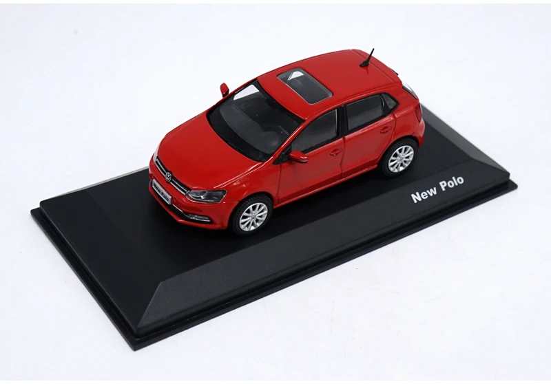1:43 VW NEWPOLO литая под давлением Модель автомобиля игрушки Металлическая Модель автомобиля оригинальная коробка