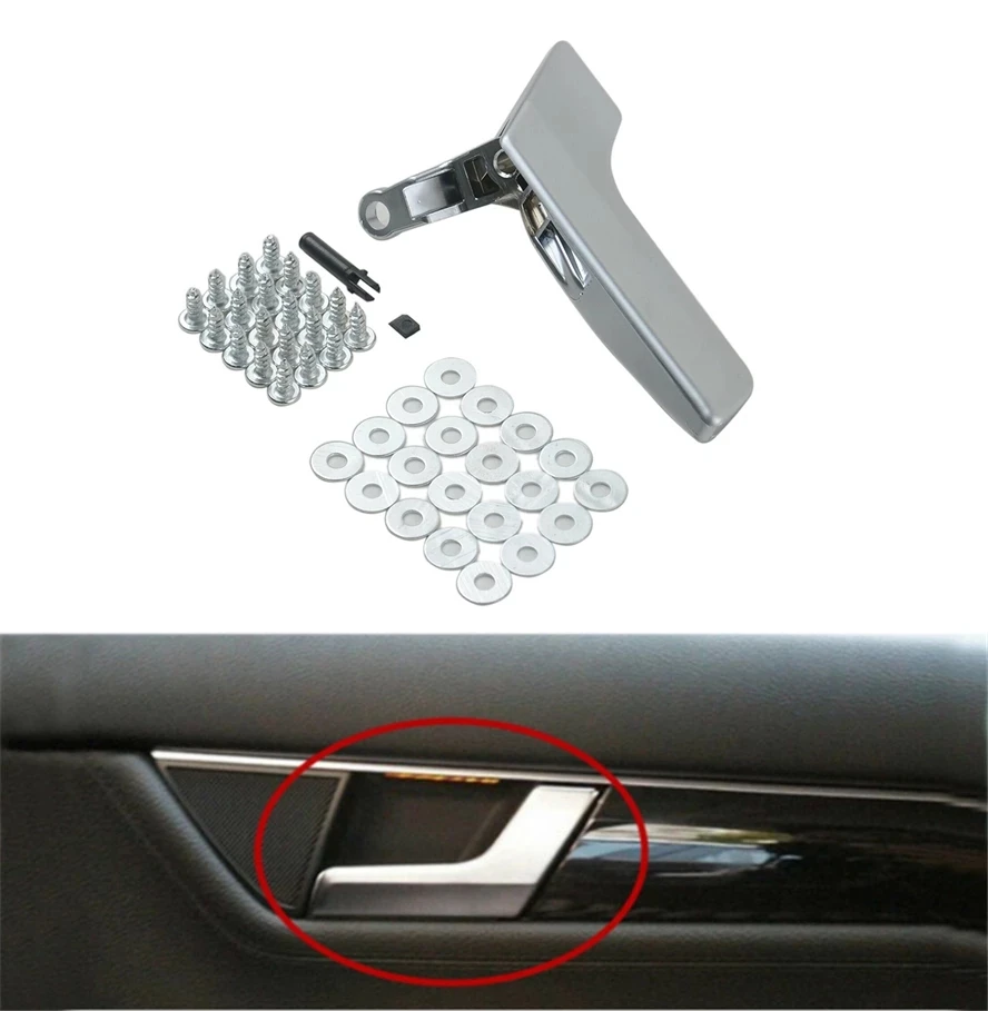 

Ремкомплект ABS Benz дверной ручки, левая внутренняя дверная ручка для Mercedes Benz W204 C-Class Sedan Coupe 2047201171 2047201763