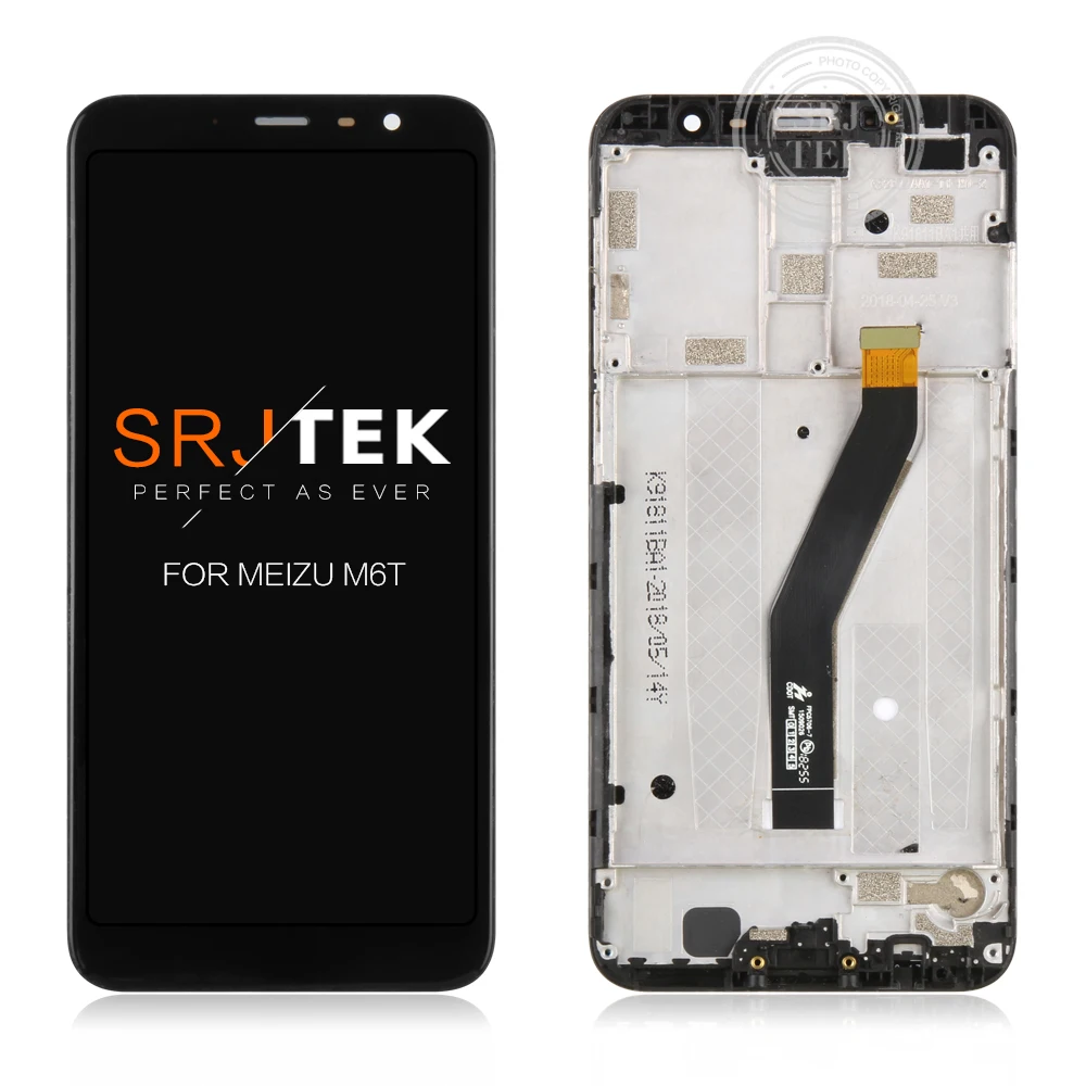 

For Meizu M6 M711H LCD M711M M711Q M6S Touch For Meilan S6 M712H Screen Digitizer Sensor Glass Frame For Meizu M6T M811Q Display