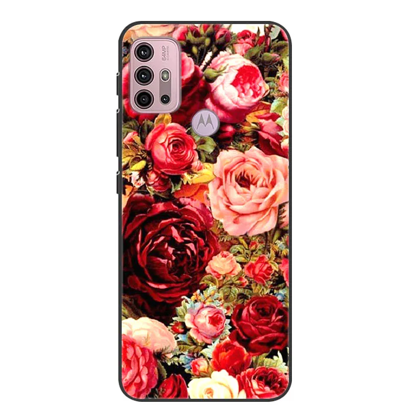 Fashionable Soft Silicone Back Cover Phone Case - Fits 6.5'' Models