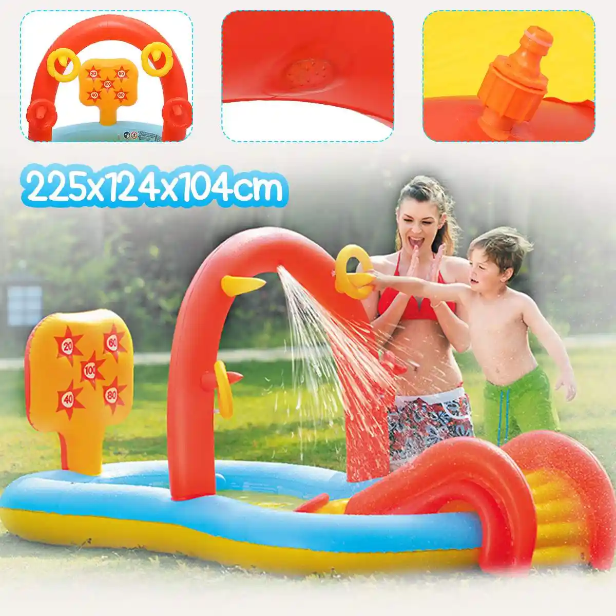 sprinkler pool inflatable