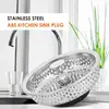 Stainless Steel Mesh Kitchen Sink Plug Filter Cover Bathroom Basin Drainer Drain Stopper Filter Kitchen and Dining Bar Accessory ► Photo 2/6