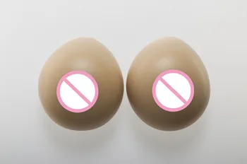 

2800g/pair Brown Enhancer Silicone Breast Form Realistic Boobs Prosthesis Crossdress Drag Queen Shemale Fake Breast GG Cup