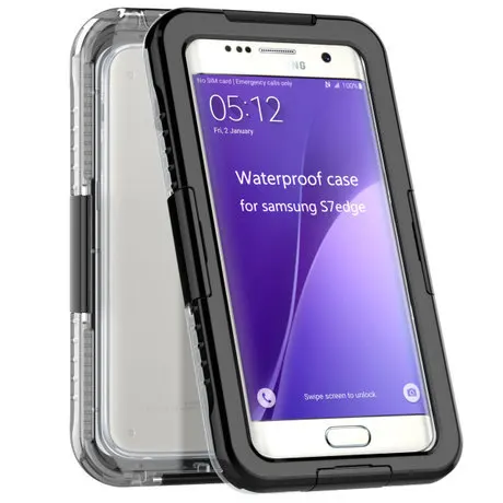 

New Style SAMSUNG S7edge Waterproof Phone Case Diving Protective Case IP68 Grade