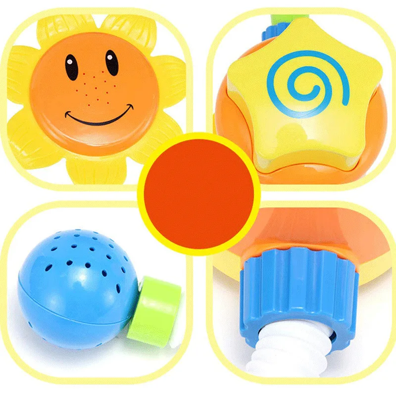 Новейшая Горячая Детская игрушка для ванны, детский спрей для подсолнечника, смеситель для душа, детская игрушка для ванной комнаты