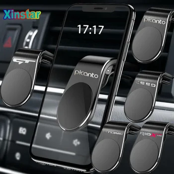 

Plastic GT Car phone holder sticker for KIA GT ceed stonic picanto rio xline Car Accessories
