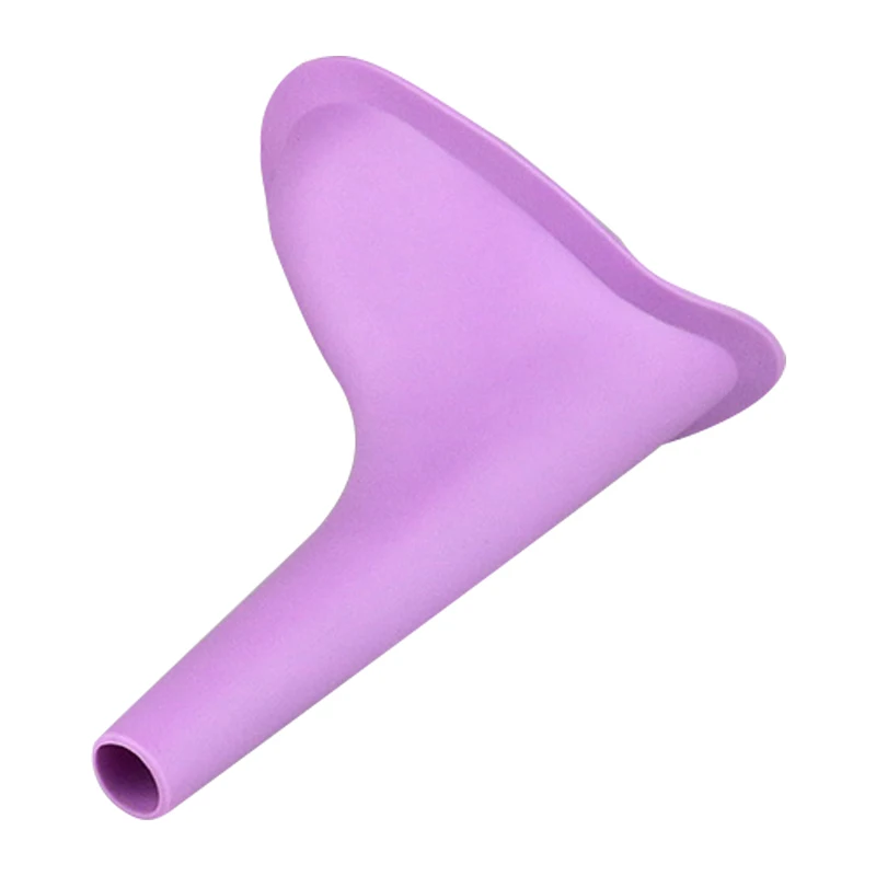 Portable Pee Funnel Portable Urinal Women Urinal Outdoor Travel Car Camping Portable Female Urinal Funnel Soft Silicone Urination Device Toilet Stand Up & Pee