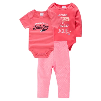 

Baby Bodysuits For Girl Boy Cotton Summer Kids Clothing Set Body Bebe Cartoon Print Newborn Baby Girls Clothes Set