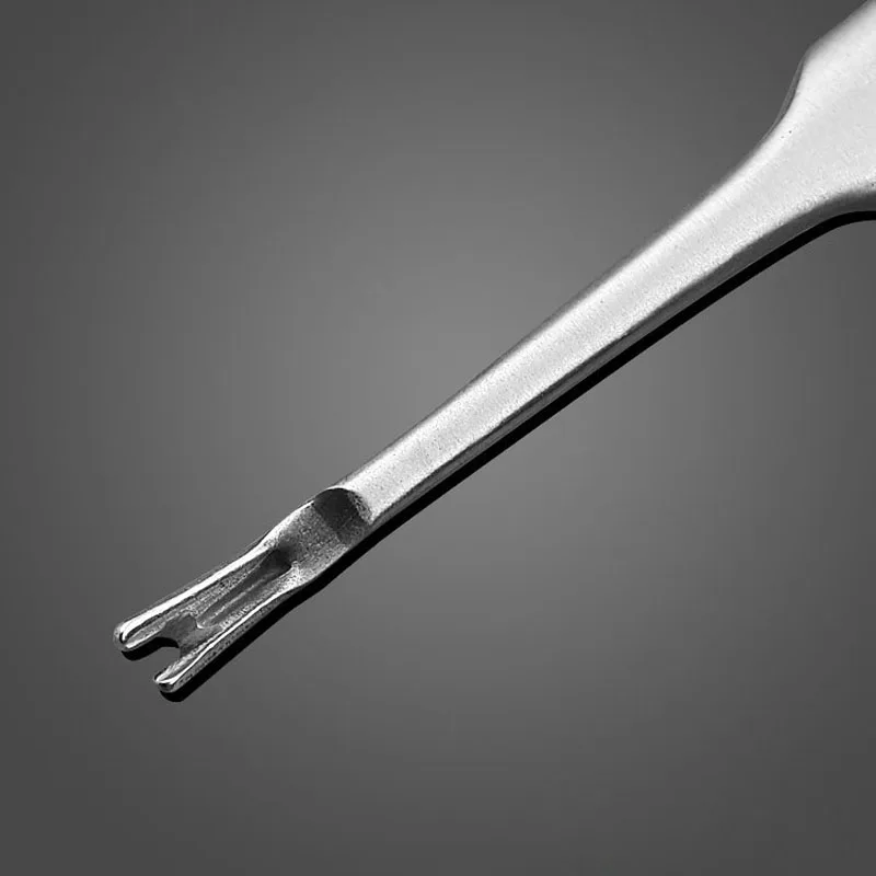 2 шт./лот толкатель для кутикулы вилка ногтей удалитель омертвевшей кожи из