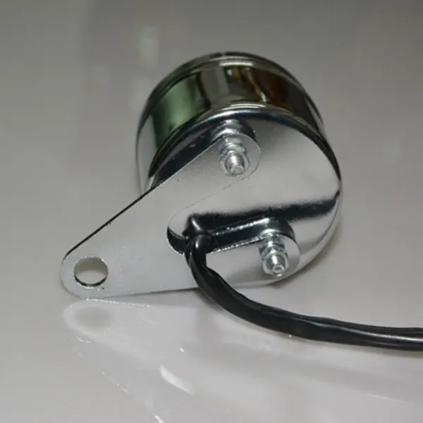 Motorcycle LED Tachometer Tacho Gauge + Odometer Speedo Meter Cafe