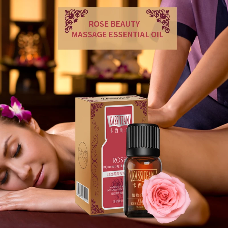 

Rose Rejuvenation Essential Oil Lifting Firming Brightening Complexion Moisturizing Nourishing Skin Care Facial Massage Oil