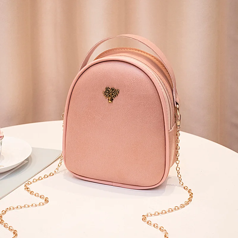 

2019 New Style Spring WOMEN'S Bag Korean-style Versatile Mini Mobile Phone Bag Cross-body Simple WOMEN'S Fashion Handbag